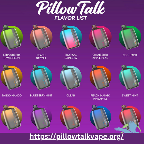pillow talk vape flavors