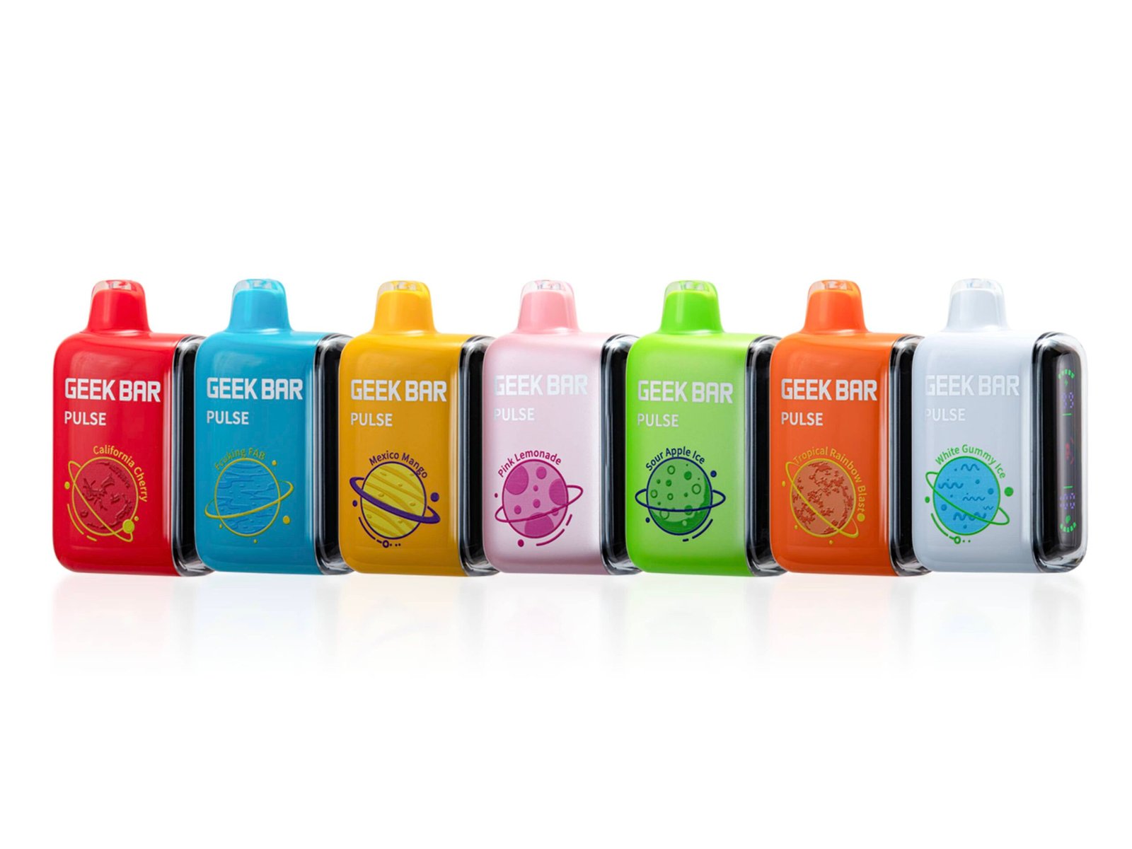The Geek Bar Pulse Sour Apple Blow Pop which is a brilliant product from Geek Bar Pulse 15K Puffs Lineup delivers an irresistible mix of sweet and tangy apple candy with each puff.